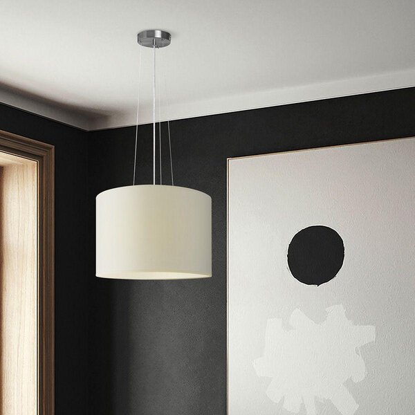 Home Sweet Home lampada a sospensione Hover D12,5x100 cm - Acciaio spazzolato