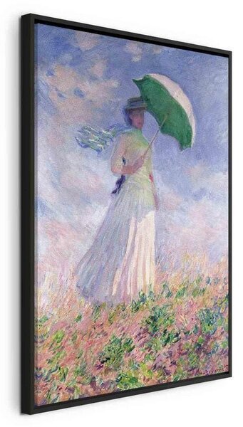 Quadro - Woman with a Parasol, facing right