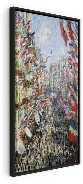 Quadro - The Rue Montorgueil Paris Celebration of June (Claude Monet)