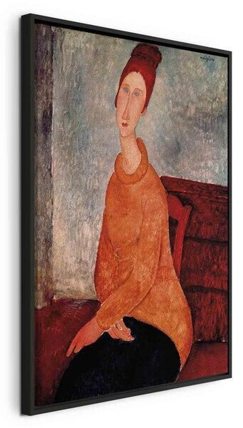 Quadro - Jeanne Hebuterne in a Yellow Sweater