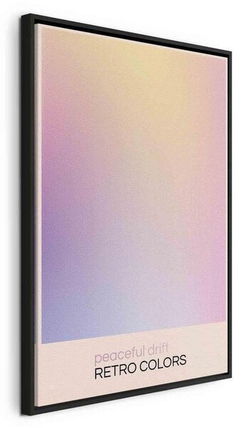 Quadro - Peaceful Drift - Delicate Pastel Shades Creating a Harmonious Whole
