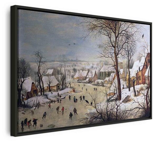 Quadro - Winter Landscape with Birdtrap (Pieter Bruegel the Elder)