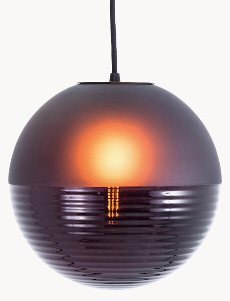 Lampada a sospensione a LED in vetro soffiato Stellar