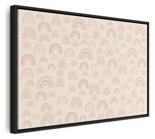 Quadro - August Sky - Various Sizes of Rainbows in Calm Colors