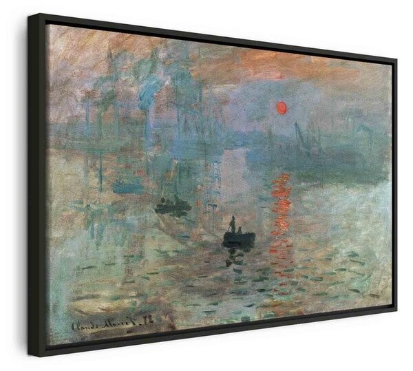 Quadro - Impression, Sunrise - Claude Monet’s Painted Landscape of the Port