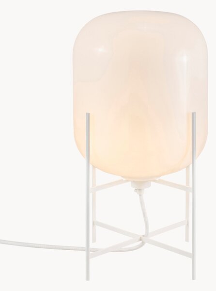 Lampada da tavolo a LED in vetro soffiato Oda