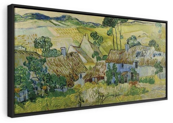 Quadro - Farms near Auvers (Vincent Van Gogh)