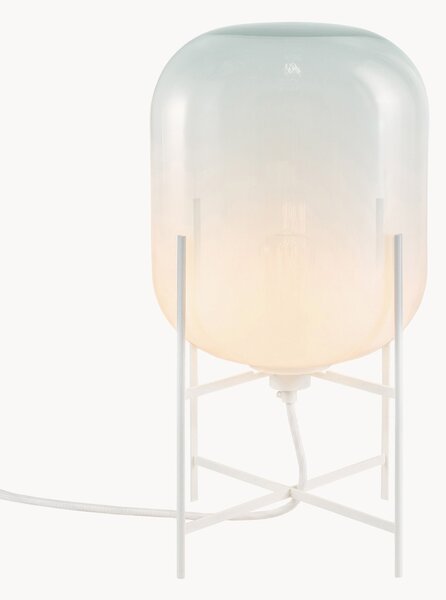 Lampada da tavolo a LED in vetro soffiato Oda