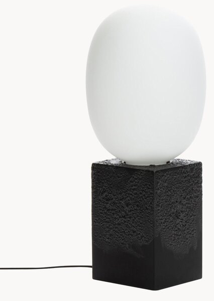 Lampada da tavolo a LED in vetro soffiato Magma One