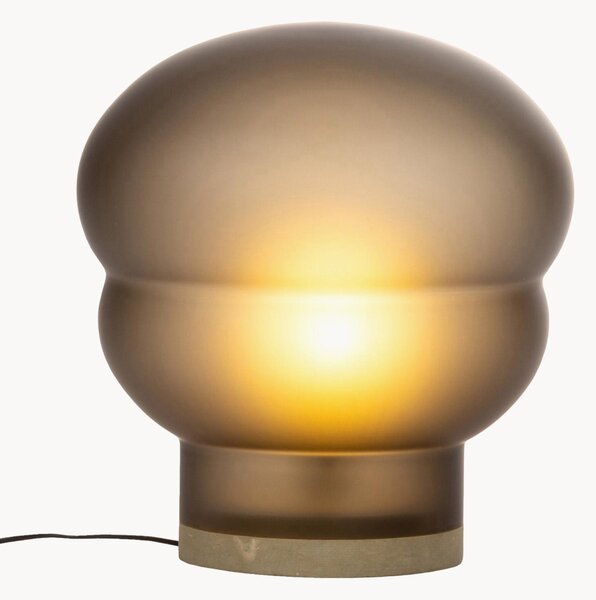 Lampada da tavolo a LED in vetro soffiato Kumo, varie misure