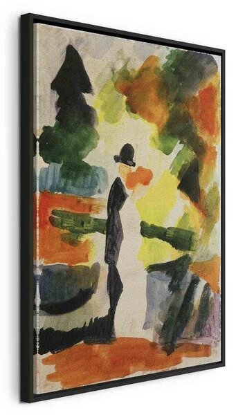 Quadro - Paar im Park (August Macke)