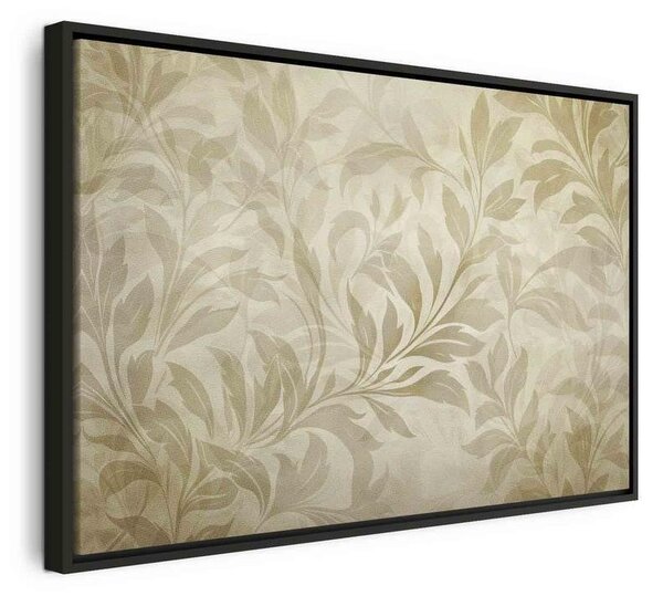 Quadro Foglie rampicanti beige