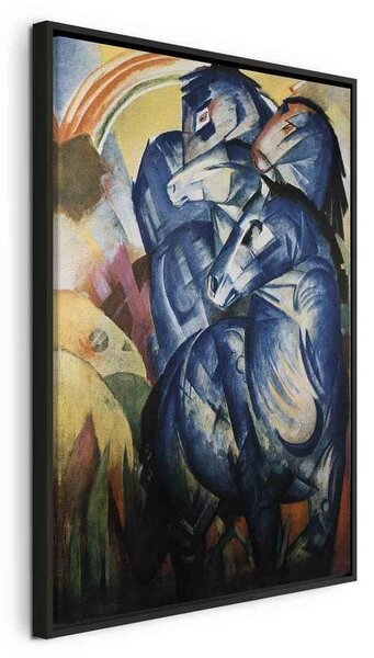Quadro - The tower of blue horses (Franz Marc)