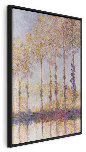 Quadro - Poplars on the Bank of the River Epte
