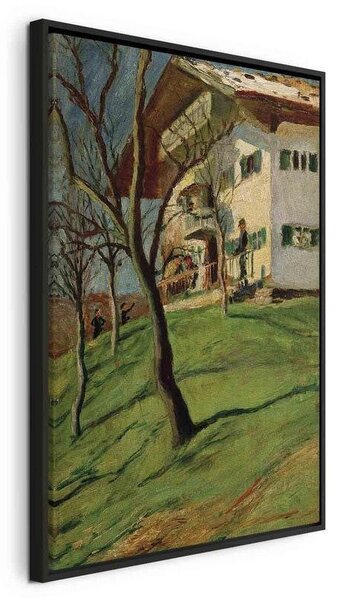 Quadro - Unser Häuschen in Tegernsee (August Macke)