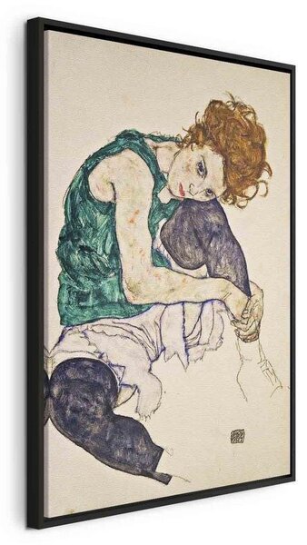 Quadro - Seated Woman with Legs Drawn Up