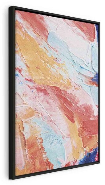 Quadro - Spring Shades - A Colorful Mix of Warm and Cool Tones on Canvas