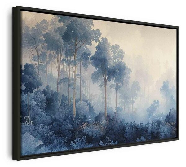 Quadro Foresta blu fatata