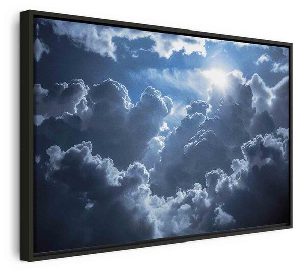 Quadro - Animated Scenery: The Sun Battling with Clouds