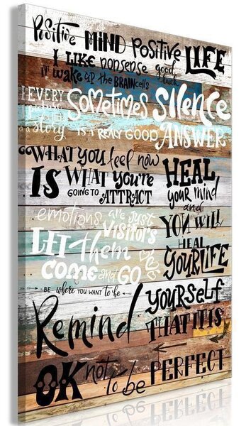 Quadro - Positive Affirmations