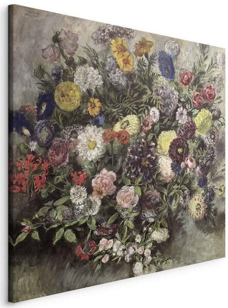 Quadro - Bouquet of Flowers (Eugène Delacroix)