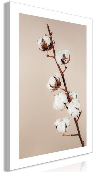 Quadro - Softness of Cotton (1 Part) Vertical