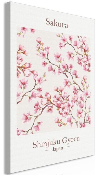 Quadro - Sakura (1 Part) Vertical
