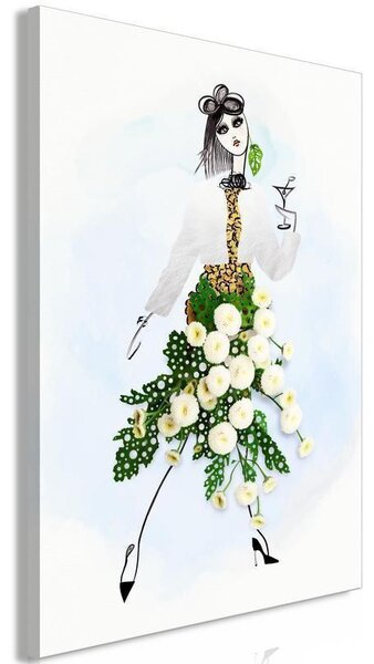 Quadro - Herbal Girl (1 Part) Vertical