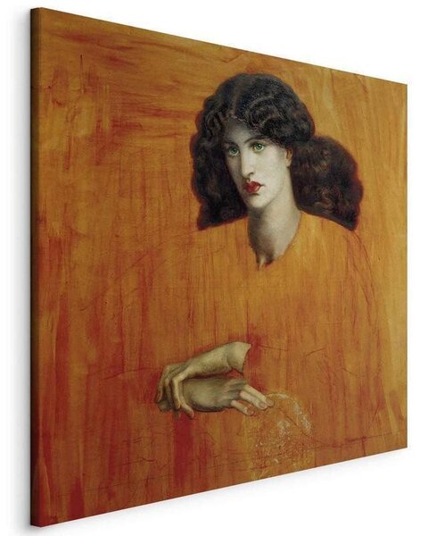 Quadro - La Donna della Finestra (Dante Gabriel Rossetti)