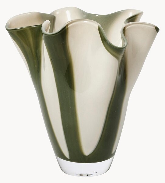 Vaso in vetro soffiato Liva, alt. 32 cm