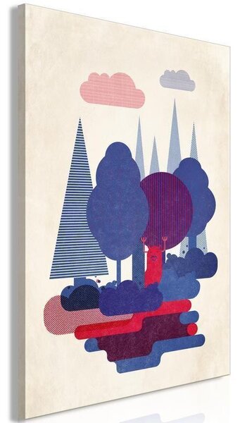Quadro - Forest Creatures (1 Part) Vertical