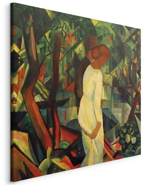 Quadro - Paar im Wald (August Macke)