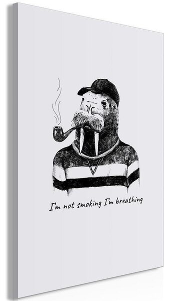 Quadro - Im Not Smoking Im Breathing (1 Part) Vertical