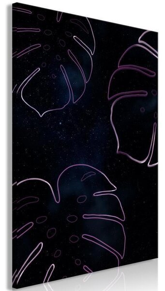 Quadro - Galactic Monstera (1 Part) Vertical