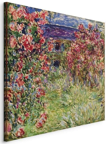 Quadro - La maison dans les roses (Claude Monet)