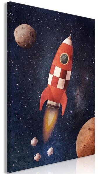 Quadro - Into the Unknown by Rocket (1 Part) Vertical