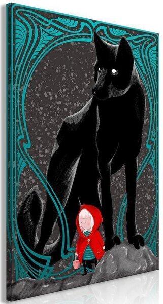 Quadro - Red Riding Hood (1 Part) Vertical
