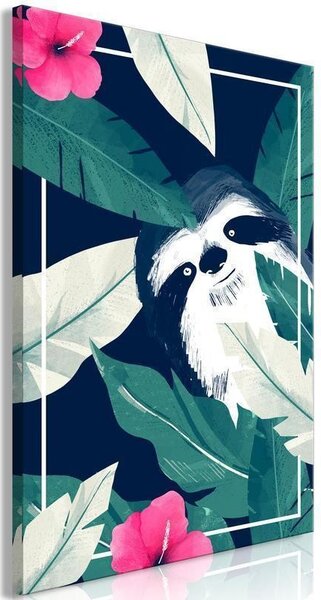 Quadro - Sloth in the Tropics (1 Part) Vertical