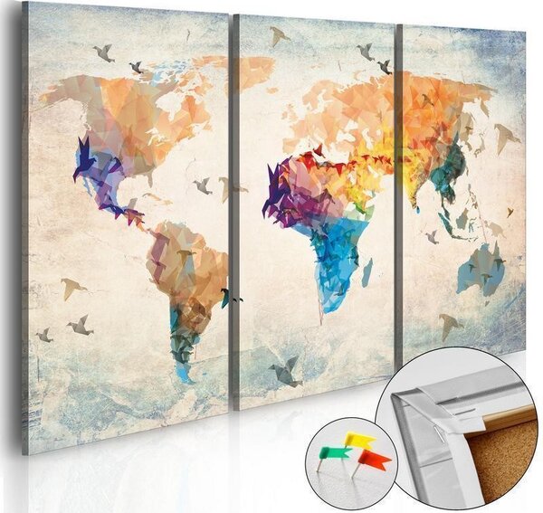 Quadro di sughero - Free as a bird