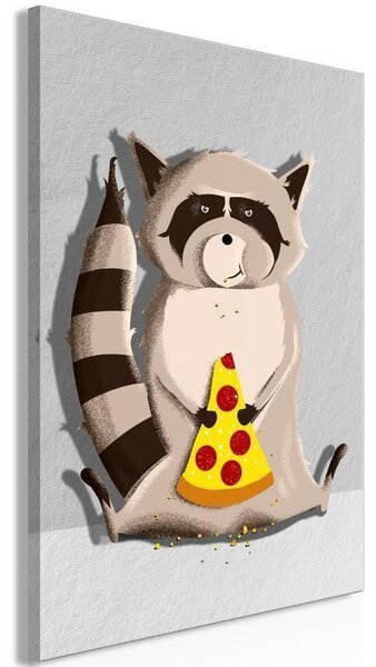 Quadro - Gourmand Raccoon (1 Part) Vertical