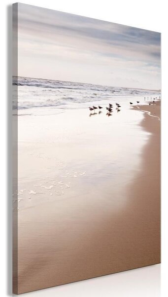 Quadro - Autumn Beach (1 Part) Vertical