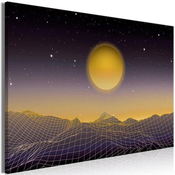 Quadro - Futuristic landscape 3 (1 Part) Wide