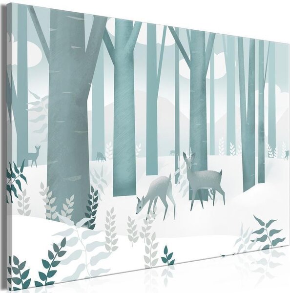 Quadro - Fairy-Tale Forest (1 Part) Vertical - First Variant
