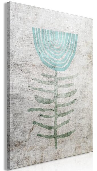Quadro - Blue Lily (1 Part) Vertical