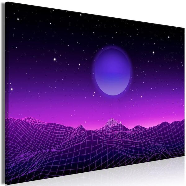 Quadro - Futuristic landscape 2 (1 Part) Wide