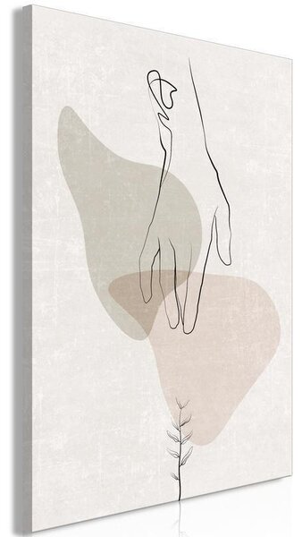 Quadro - Delicate Touch (1 Part) Vertical