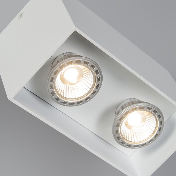 Faretto di design bianco - Qubo 2