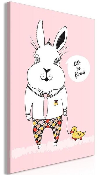 Quadro - Rabbits Friend (1 Part) Vertical
