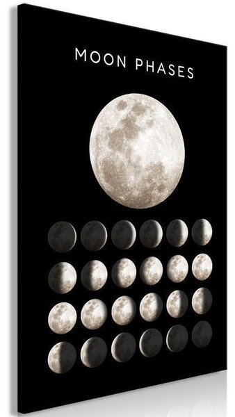 Quadro - Moon Phases (1 Part) Vertical