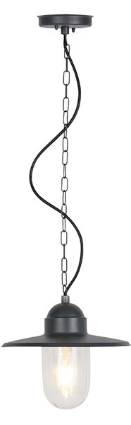 Lampada da esterno a sospensione rustica grigio scuro IP44 - Kansas grafite